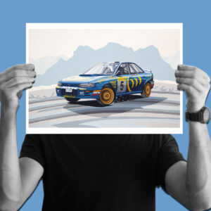 Carlos Sainz Subaru 1995 - Serie Limitada